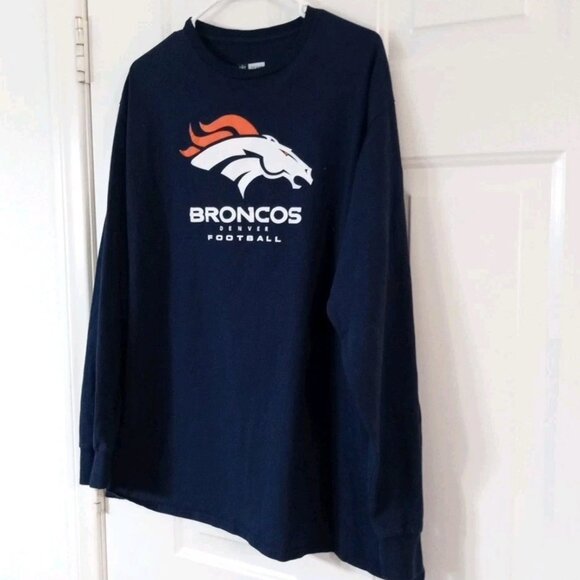 Denver Broncos NFL Team Apparel Men's Long Sleeve T-Shirt Sz XXL - Picture 5 of 6